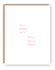 GRIT + GRACE